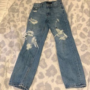 areopostale mom jeans size 00